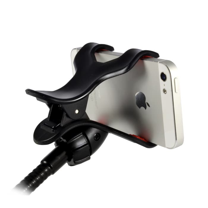 LAZYPOD PHONE HOLDER / TEMPAT KLIP FLEKSIBEL PONSEL / LAZY POD JEPITAN HP DUDUKAN PONSEL DI MEJA