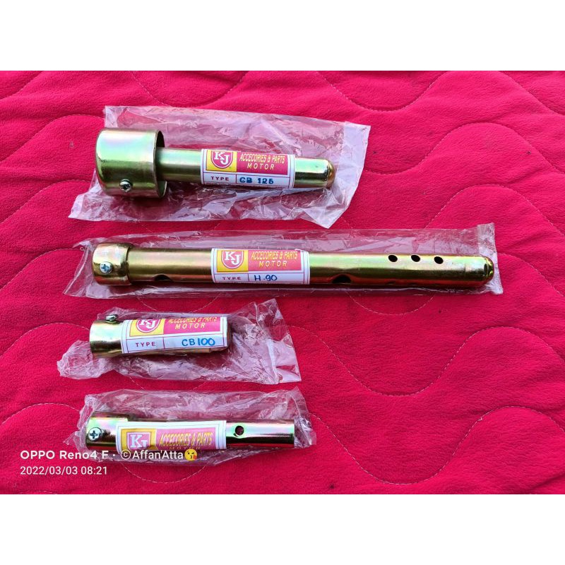 SARANGAN KENALPOT CILYNCER KNALPOT HONDA CB 125 COBI CS 90 S90 CL90 CD90 C90 S90 S 90Z ASTRA BENLY C