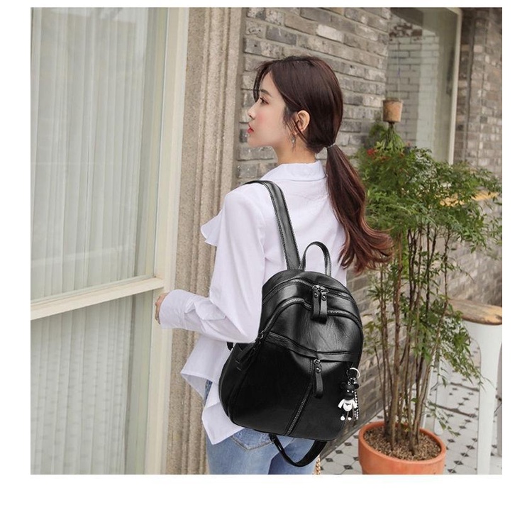 AND / COD / Tas Ransel Wanita / Tas Ransel Backpack Fashion Wanita / Tas Ransel Backpack Fashion Wanita Tas / Ransel Korea Tas Wanita Punggung Import Kantor Kerja Sekolah Kuliah Outdoor Trendy Fashion Style Travel Casual / T235