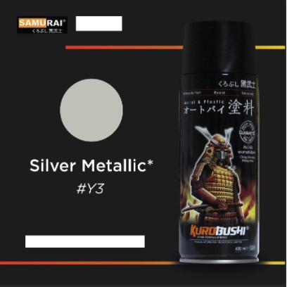 CAT PILOX SAMURAI PAINT SILVER METALIC Y3*