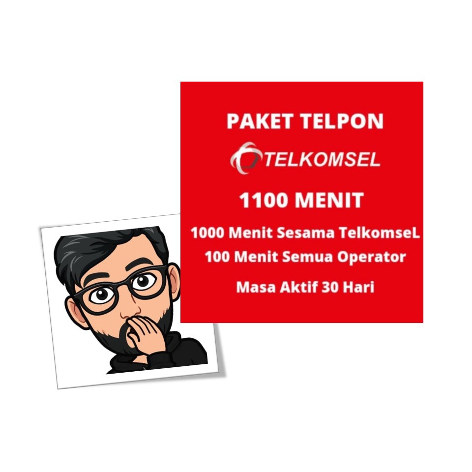 PROMO PAKET TELPON TELKOMSEL - PAKET NELPON TELKOMSEL 1100MENIT
