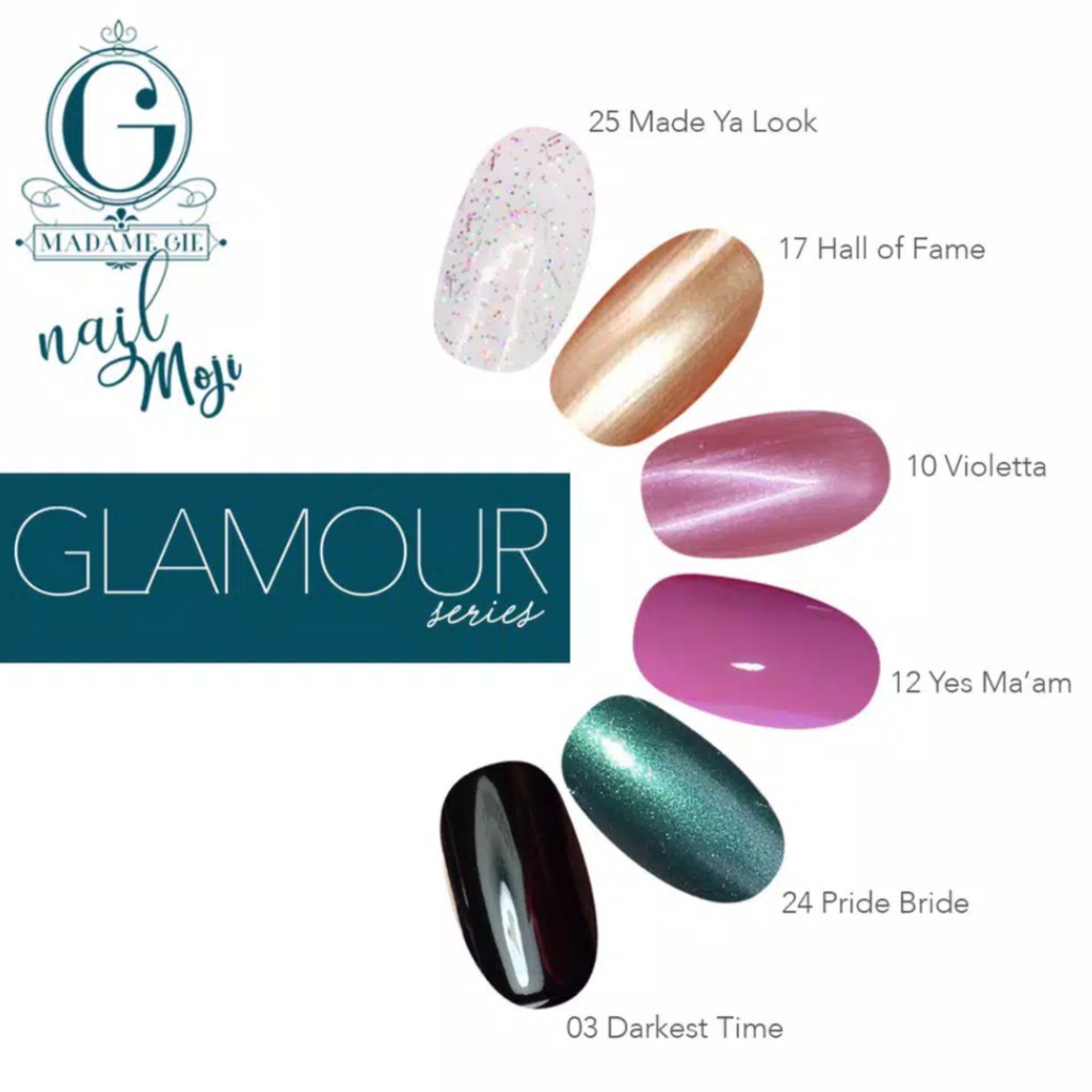 PROMO HABISIN STOK Madame Gie Nail Moji Glamour Series