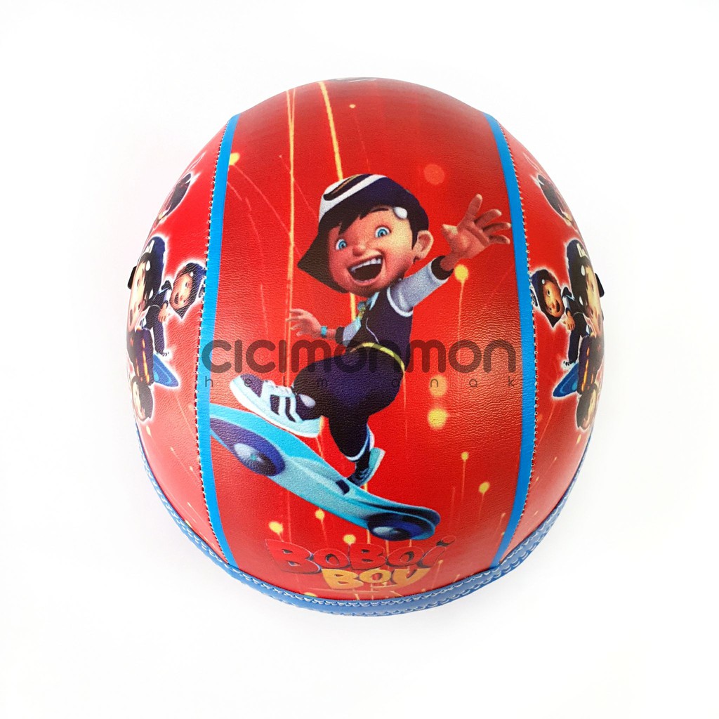 SPECIAL Helm Anak Retro Karakter Boboiboy