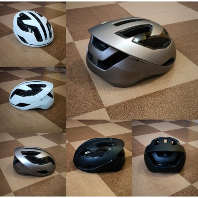 SIAP KIRIM helm sepeda sweet protection falconer ACM Biru PREMIUM QUALITY