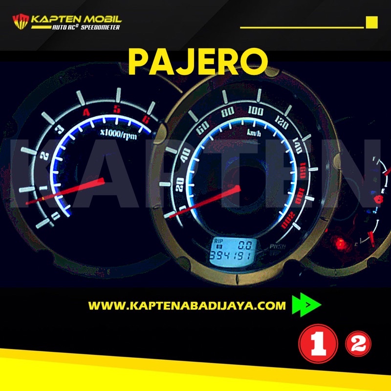 Jual panel speedometer pajero custom speedometer pajero Shopee