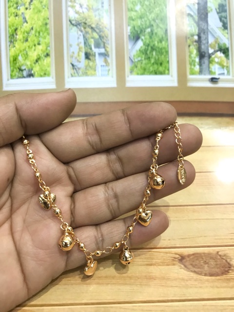 Gelang tangan lapis emas // perhiasan pengganti emas // perhiasan.