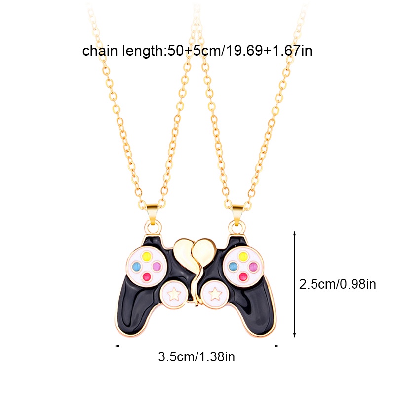 Kalung Rantai Dengan Liontin Game Console 2 Warna Untuk Wanita