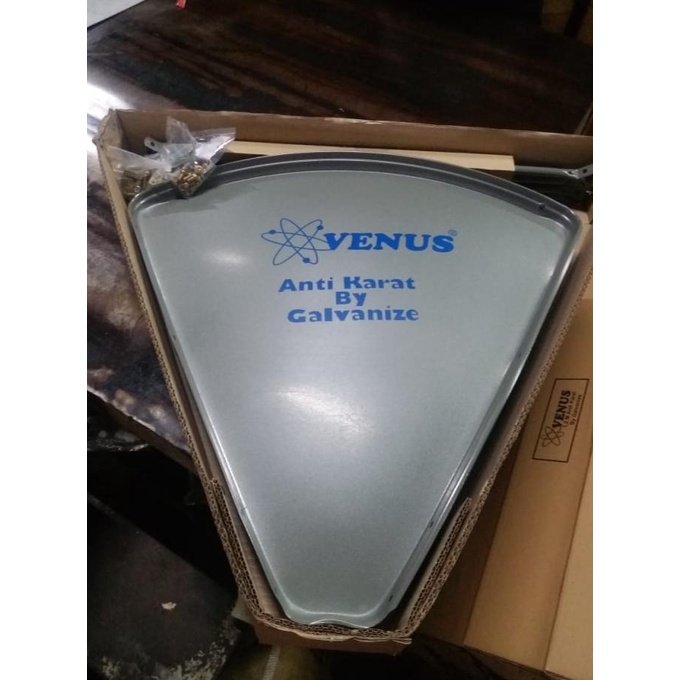 Dish Parabola Solid 120 cm Venus / Antena Solid Dish 4 feet C Ku Band Termurah