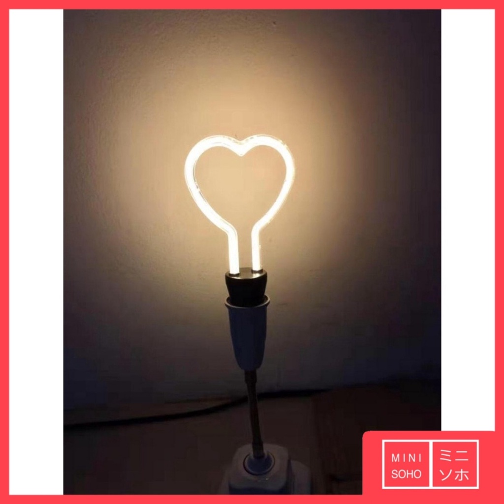 Lampu LED Filamen Candle Light 4W Watt E27 WARM WHITE Filament Cafe Edison Bulb Bohlam kafe