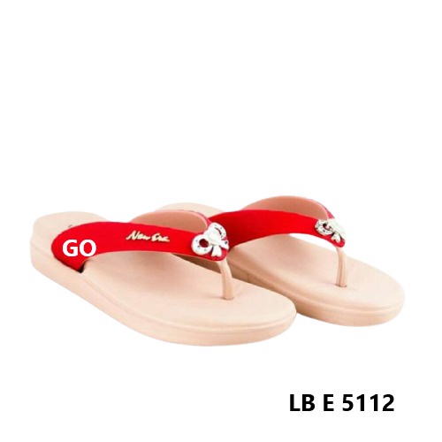 gof NEW ERA LB-E 5112 Sandal Japit Perempuan Sendal Japit Karet Wanita 36-40