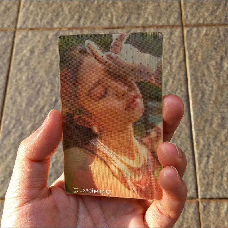 Photocard Lenticular Jennie Solo [READY STOCK]