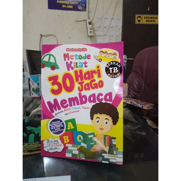 Buku Metode Kilat 30 Hari Jago Membaca (21×29cm)