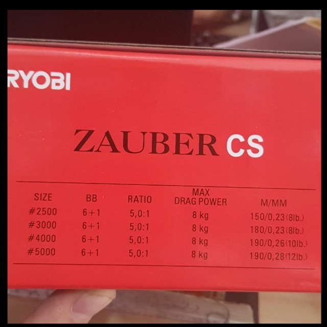 Reel ryobi zauber CS 2500 power handel