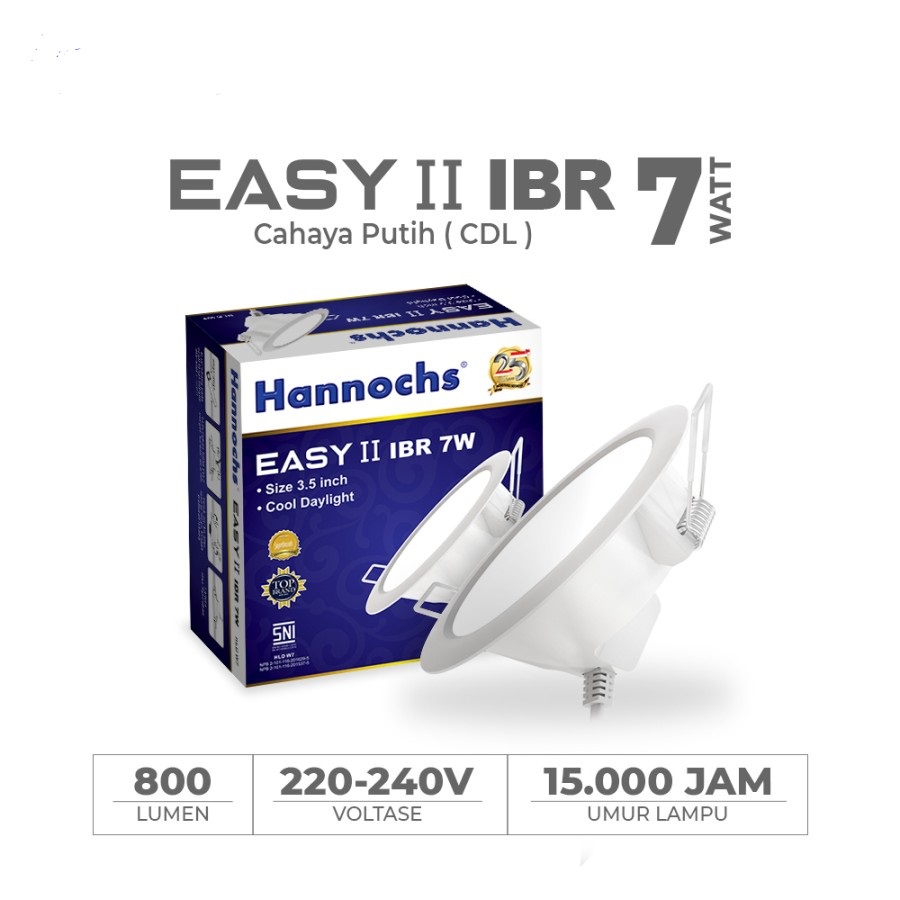 Lampu Downlight LED Hannochs Easy II IBR 7 Watt Ceiling Lamp