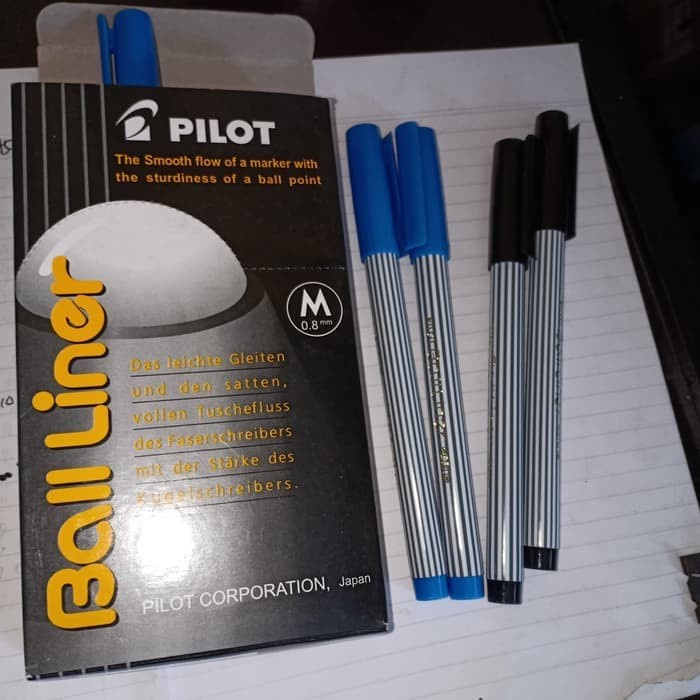 

Pulpen Pilot Balliner 0.8 /pack 12pc promo