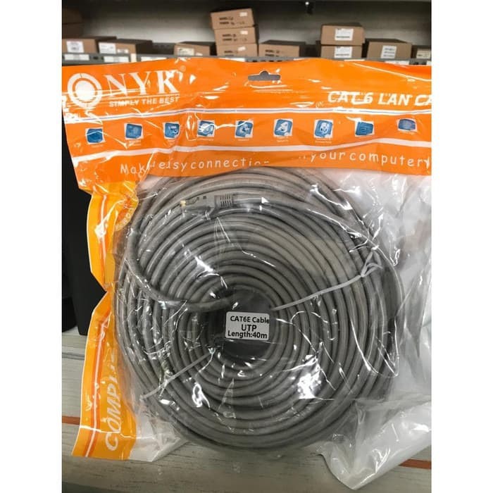 KABEL LAN CAT 6 NYK 40 METER NYK CAT 6
