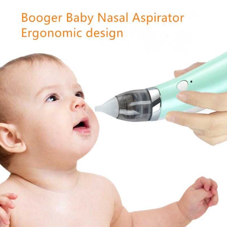 Baby Nasal Aspirator Alat Pembersih Hidung Bayi Elektrik - WX-102 [Hijau]