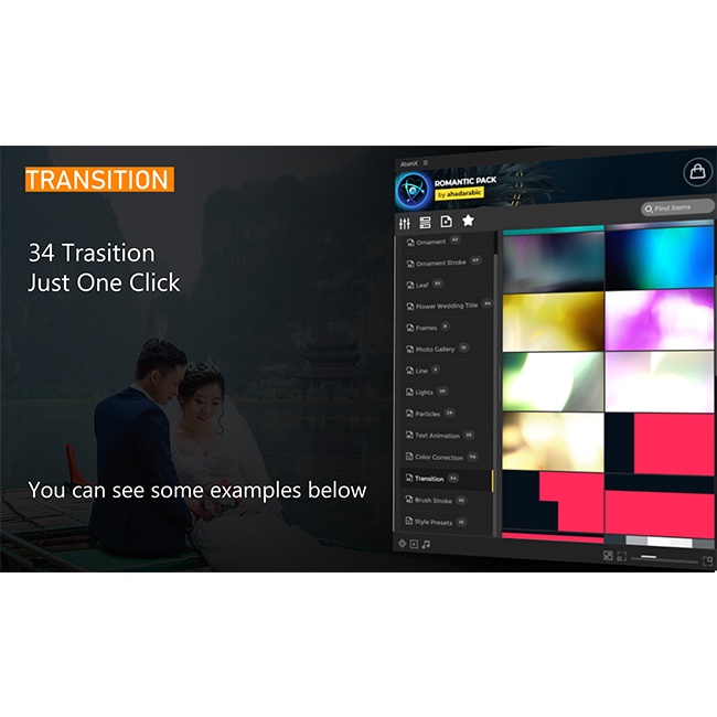 AtomX - Romantic Pack V1 - After Effect (Extension)