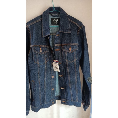 Trucker Baji Navy Jaket Jeans by Erigo