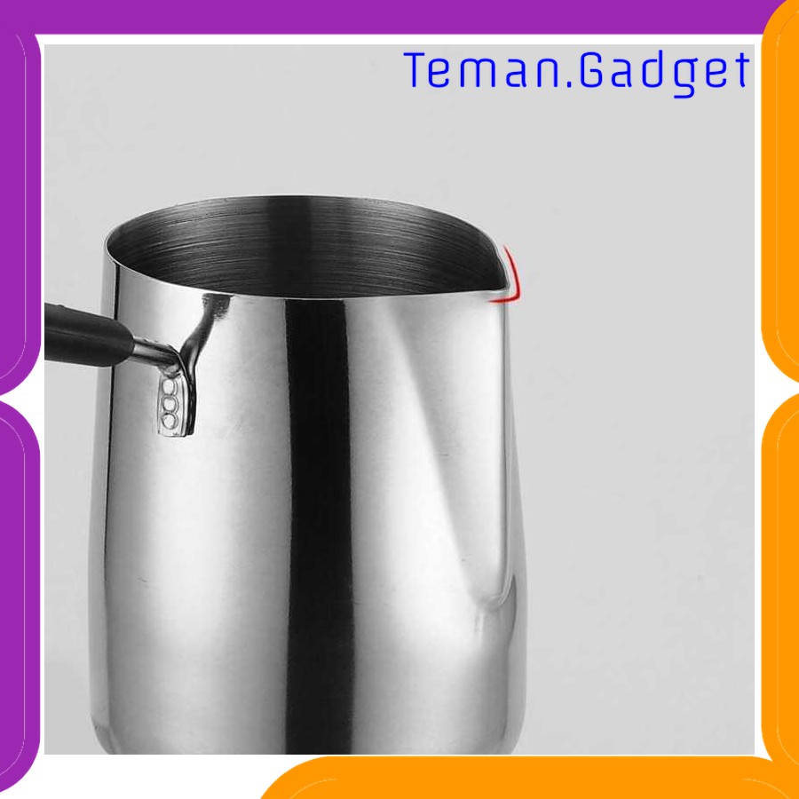 TC-PD010 DROHOEY GELAS KOPI ESPRESSO LATTE LONG HANDLE STAINLESS STEEL - S07