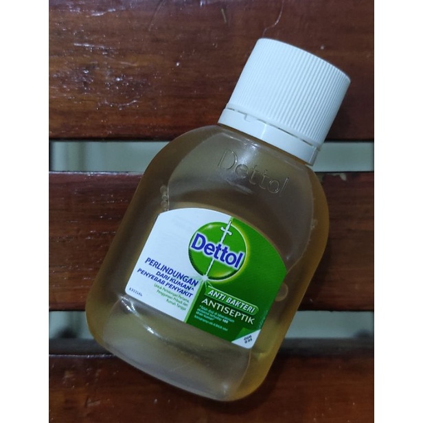 Dettol Antiseptik 45 ML / Pembersih Luka / Dapat digunakan untuk mandi