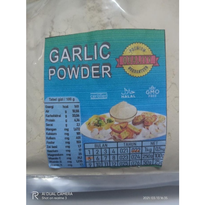 

;&;&;&;&] Garlic powder murni super 500 g
