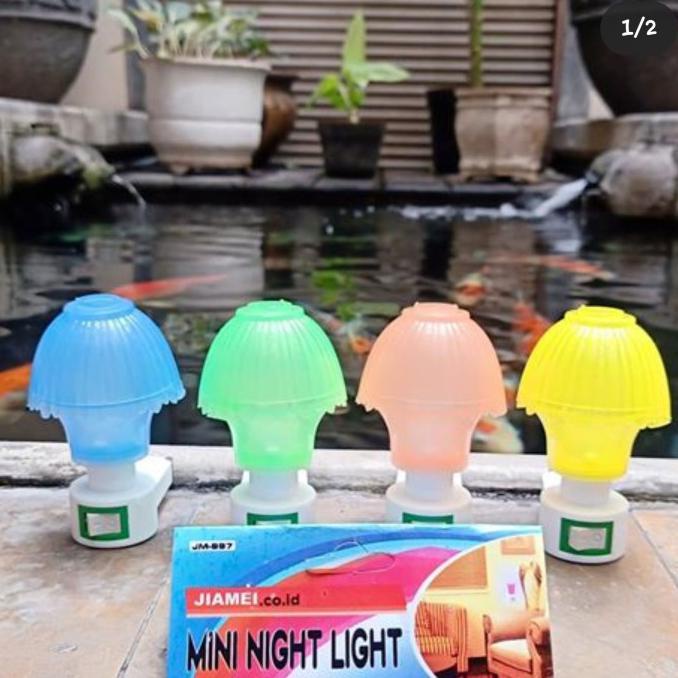 Lampu Tidur Mini Lamp Hias Dop Jiamei Hias Hemat Energi Cantik 5w