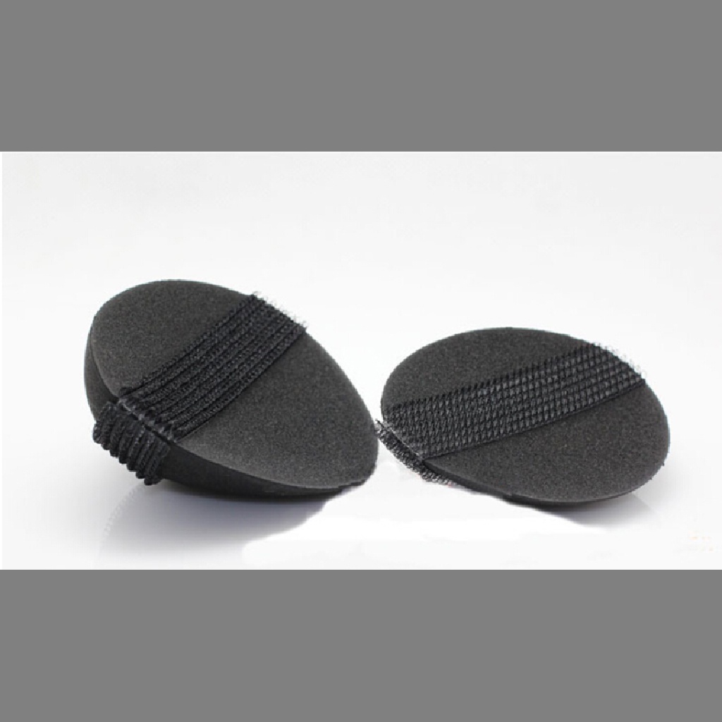 (Infiniteforce.Id) 2pcs / Set Spons Velcro Bumpits Untuk Menata Rambut Wanita