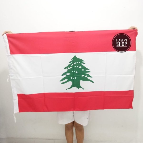 

terbatas BENDERA LEBANON 90x135 CM Murah