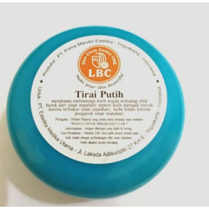 tirai putih TP LBC .