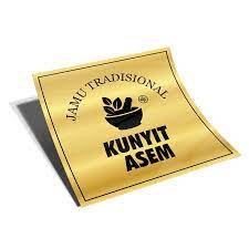 

SPGS Cetak Stiker Label Produk Custom Sticker Gold n Silver Waterproof Anti Air + Cutting
