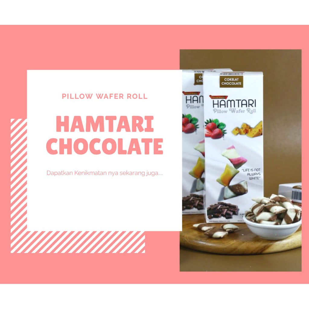 

Hamtari pillow wafer