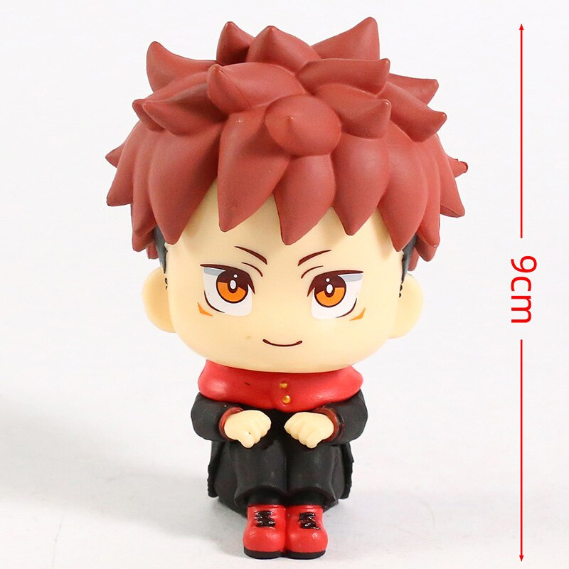 Mainan Action Figure Model Jujutsu Kaisen Itadori Yuji Gojo Satoru Q Version Bahan Pvc Untuk Koleksi