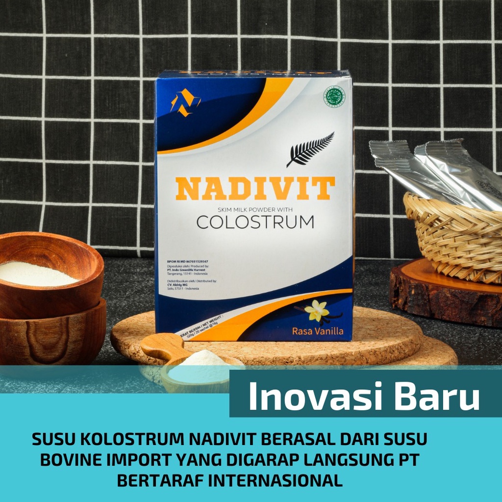 Susu Nadivit Colostrum Syaraf Kejepit HNP Best Seller