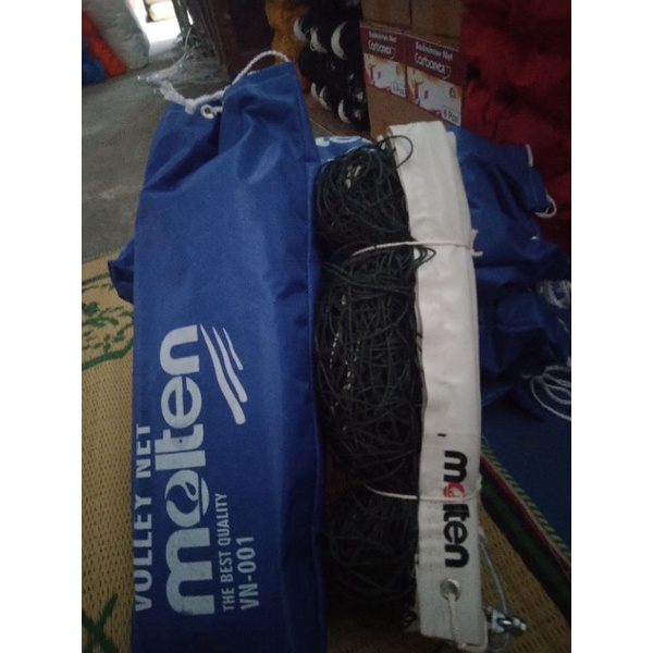 Net volly net voli molten seling kawat urai dan Net voli GTO tali katun murah dan berkualitas