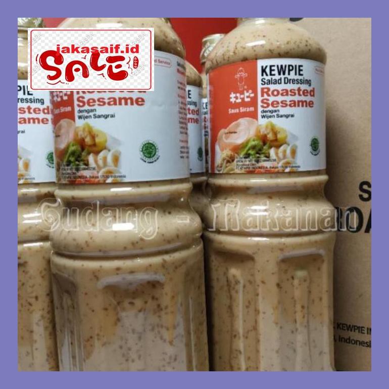 

504Sbu Kewpie Salad Dressing Roasted Sesame 1 Liter / Saus Wijen - Pack Standard Bud0Mb