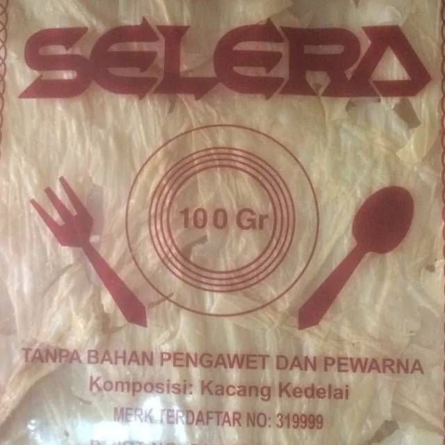 

Kembang tahu selera