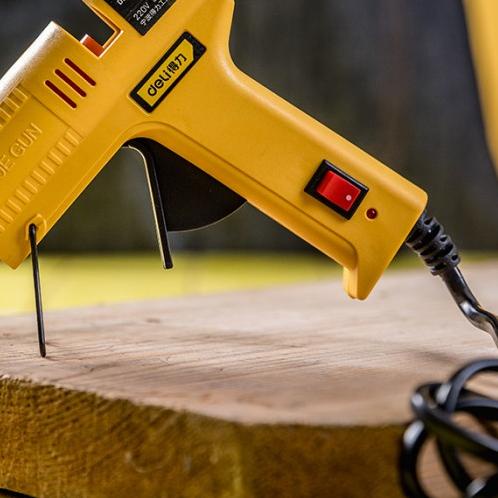

♧ Deli Hot Melt Glue Gun / Lem Tembak 20W 7 mm Alat Perkakas DL5044 ♛