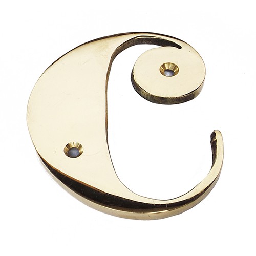 

Huruf Klasik Kecil untuk Papan Nama Bisnis Kuningan / Brass Small Alpha - c Ukuran 6.5 cm