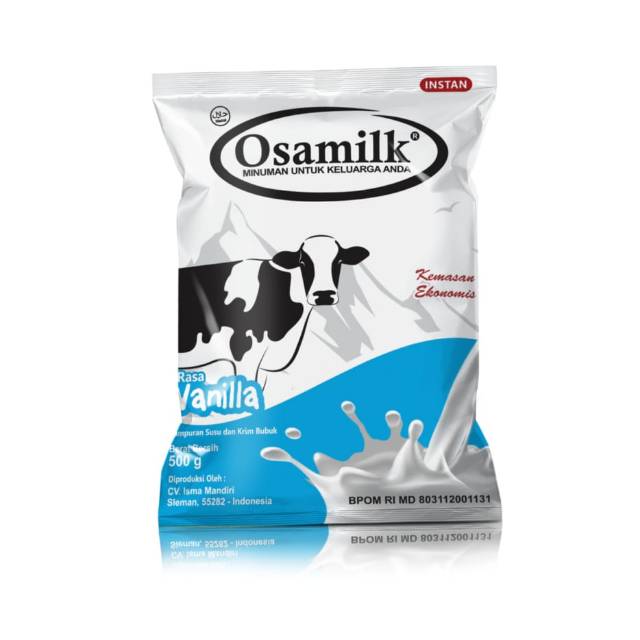 

Susu OSAMILK VANILA new packaging ● SUSU FULL CREAM