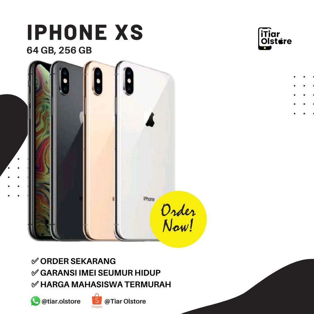 iPhone XS Second Original | Bergaransi