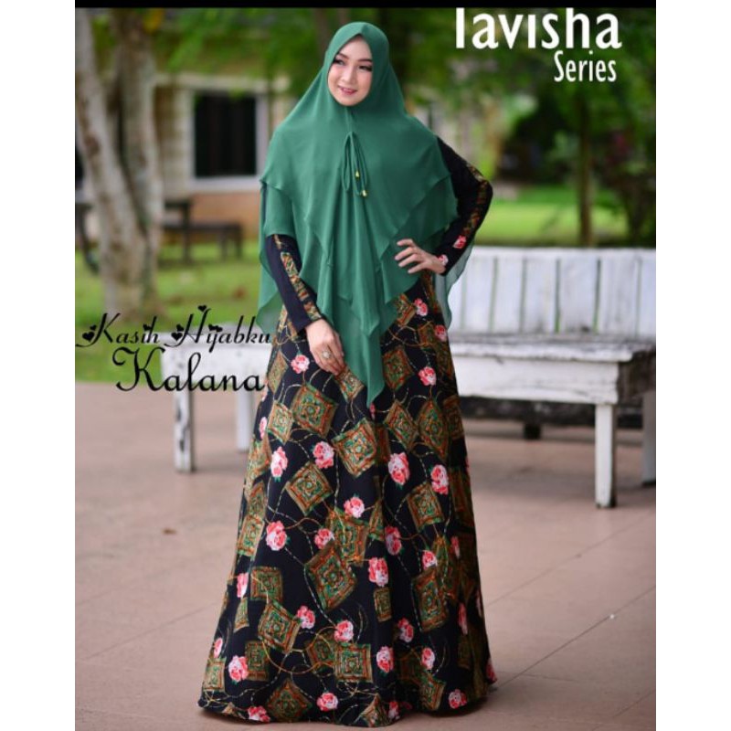 TAVISHA KALANA / ORIGINAL BY KASIH HIJABKU / GAMIS AJA