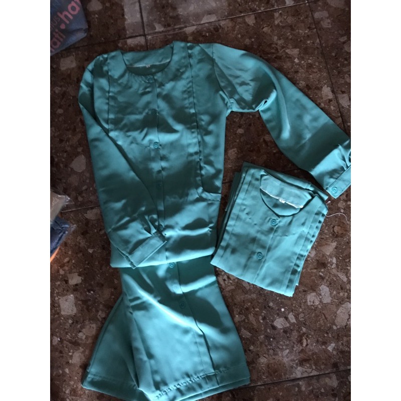 pakaian muslim baju harian baju rok setelan NC GONTOR- Jubah Dirosah santri/santriwati/pesantren/pon