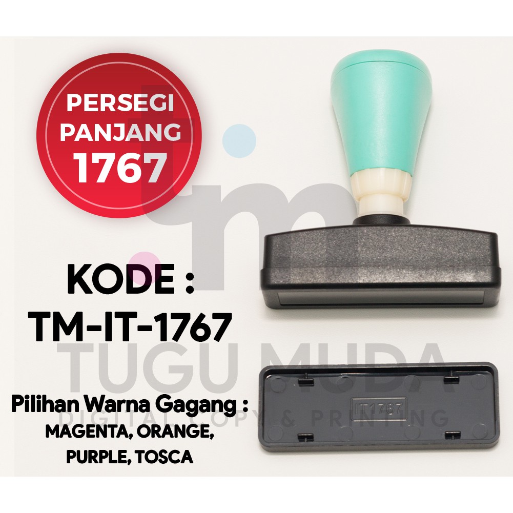 

GROSIR Gagang Stempel Flash PERSEGI PANJANG 2767 (27x67mm) -TM-IT-2767