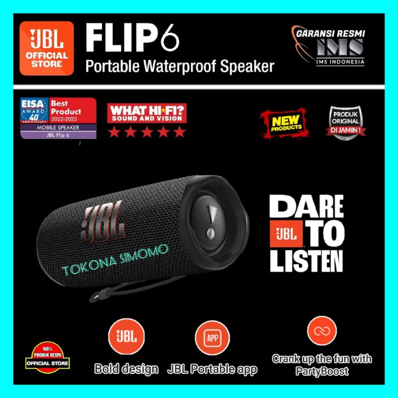 Jual Jbl Flip Portable Waterproof Speaker Original Bergaransi Resmi Ims Shopee Indonesia