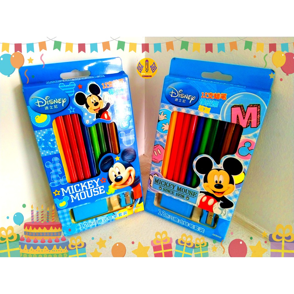 

Pensil Warna Import Im145 PW-6155 Mickey Mouse 12 Warna