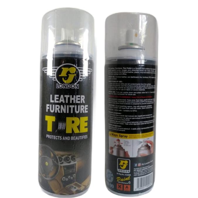 Semir Ban Spray Wetlook Black Magic RJ LONDON LEATHER FURNITURE TIRE altam07 Segera Dapatkan