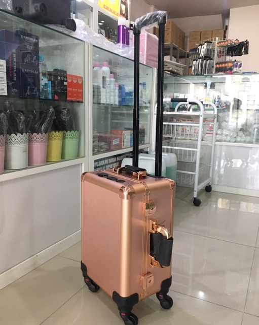 Masami Shouko Beauty Case Rose Gold Satin S Case With Flat Bulb Stereo