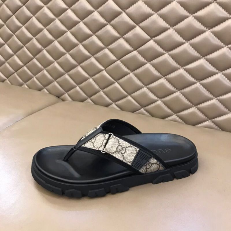 sandal gucci jepit pria sendal cowok flat gg gc mirror quality New model