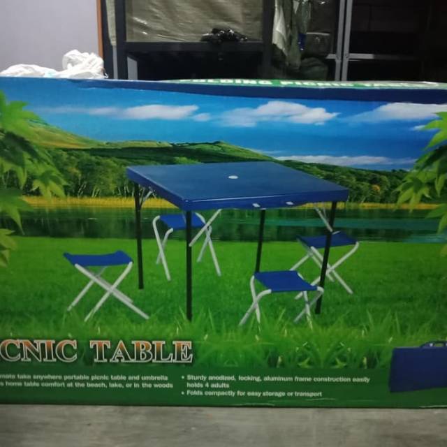 Picnic Table Chair Meja kursi Lipat Dhaulagiri ORI